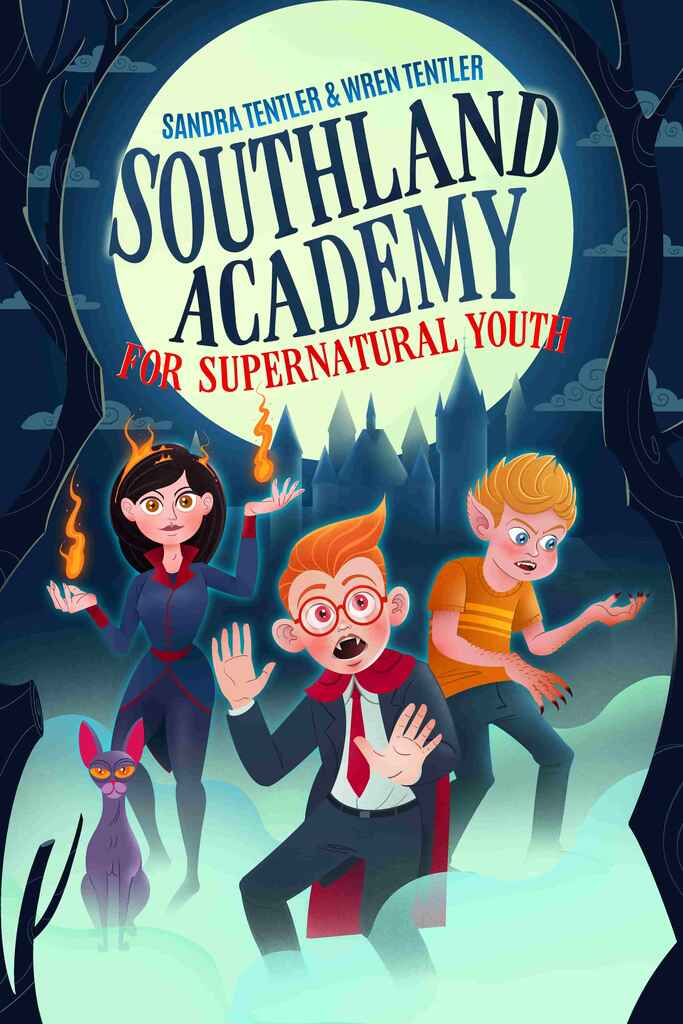 Southland Academy for Supernatural Youth book cover, by Diego A.