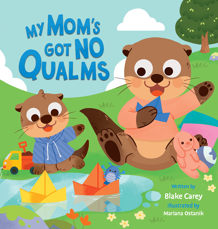 My Mom's Got No Qualms book cover, by Mariana O.