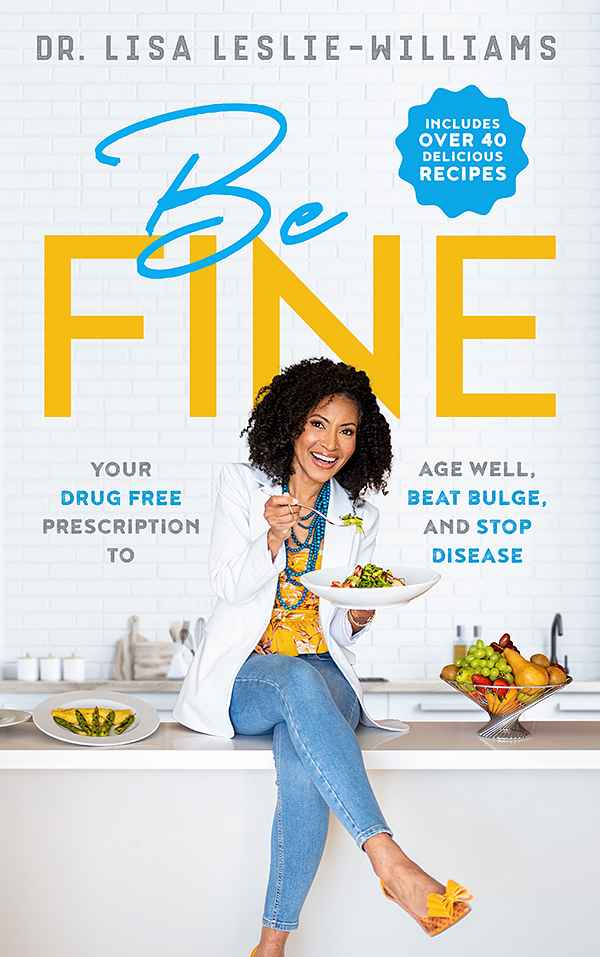 Be FINE book cover, by Vanessa M.