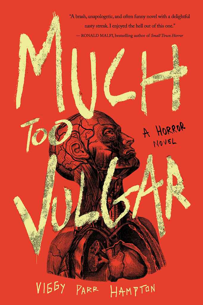 Much Too Vulgar book cover, by Nuno M.