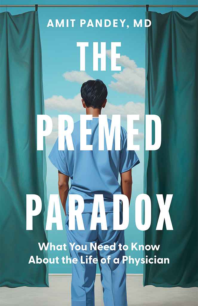 The Premed Paradox	 book cover, by Andy M.