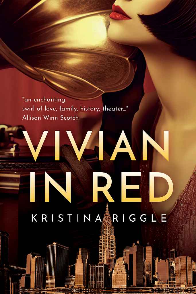 Vivian In Red book cover, by Danna Mathias S.