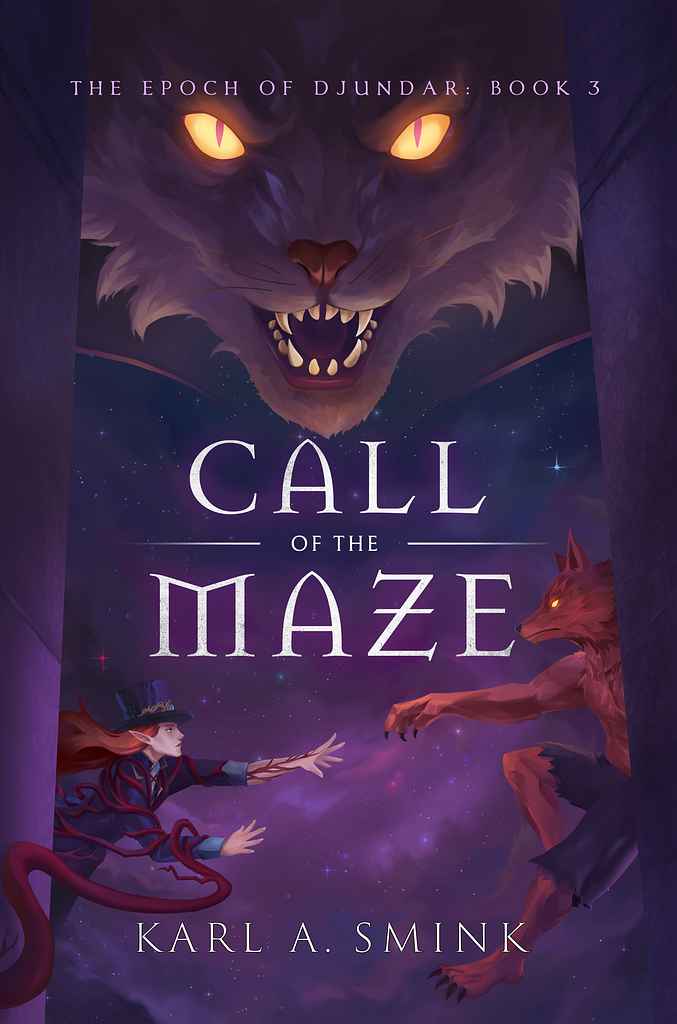 Call of the Maze (The Epoch of Djundar Book 3) book cover, by Elin T.