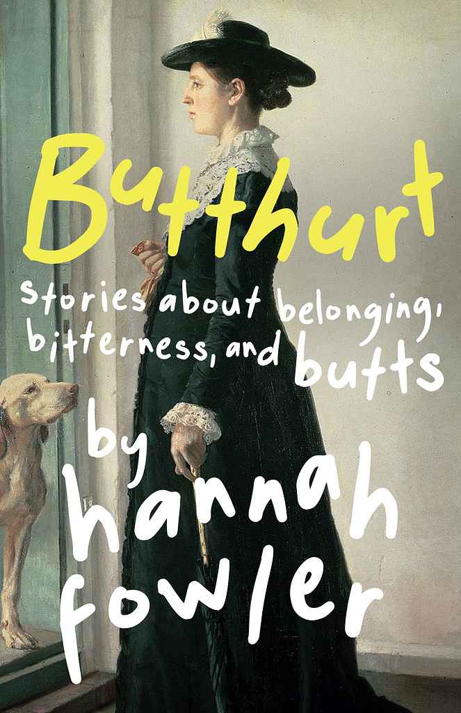 Butthurt book cover, by Ashley S.