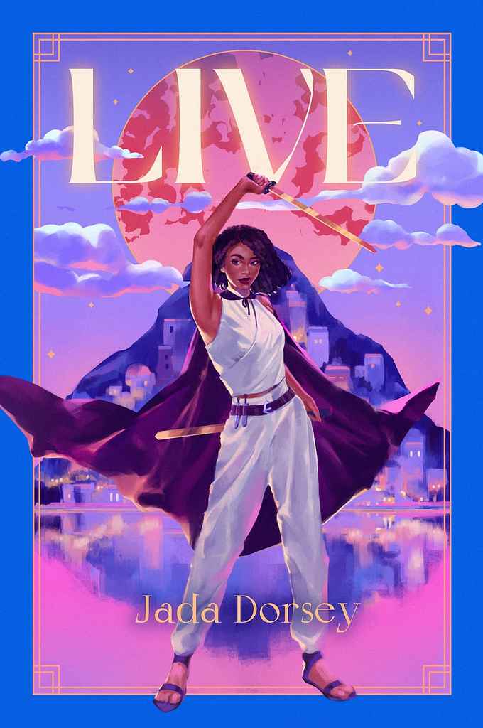 Live book cover, by Sofía S.