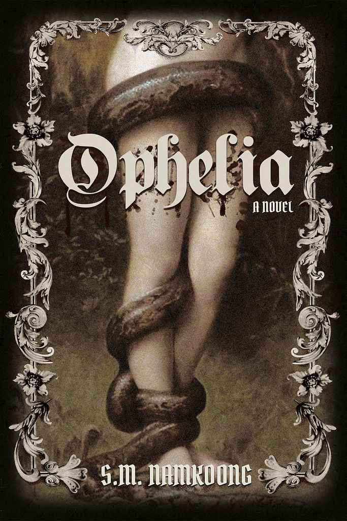 Ophelia book cover, by Jessica C.