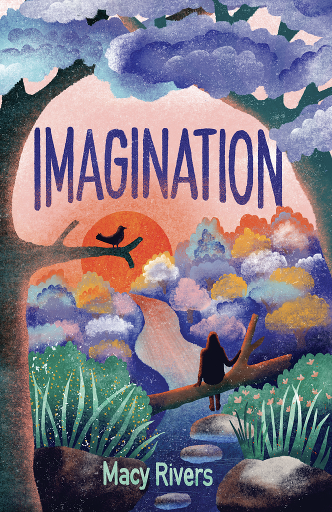 Imagination book cover, by Eva P.