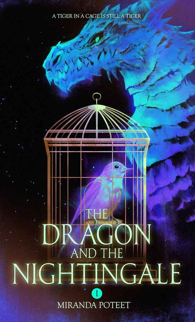 The Dragon and the Nightingale book cover, by Sofía S.