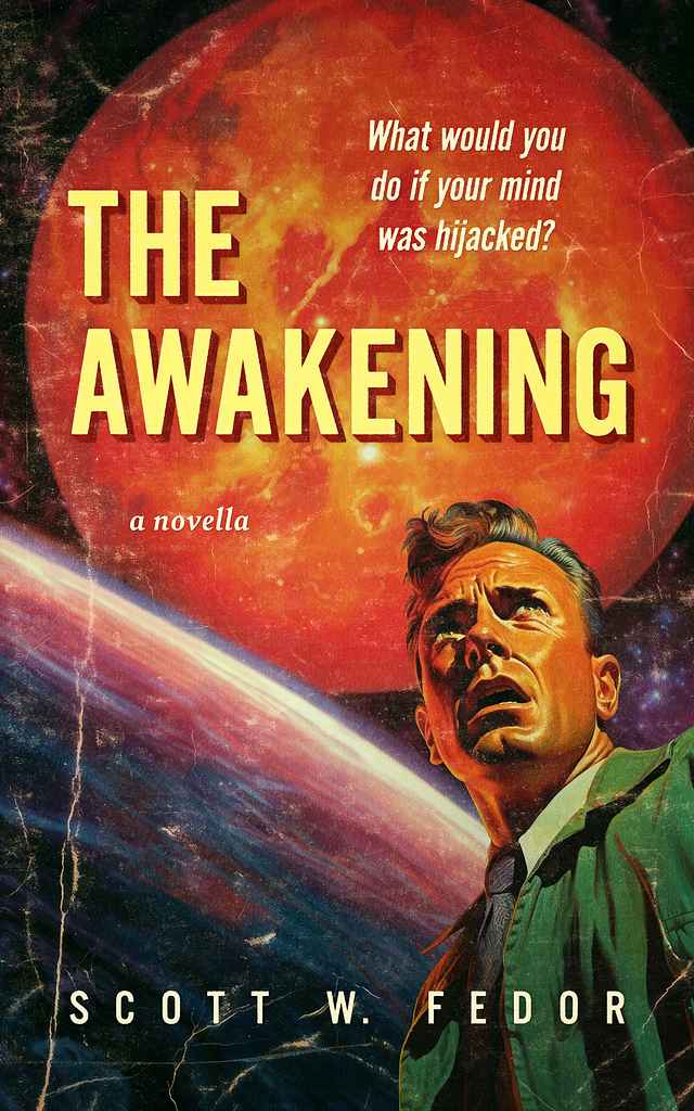 The Awakening book cover, by Ryan M.
