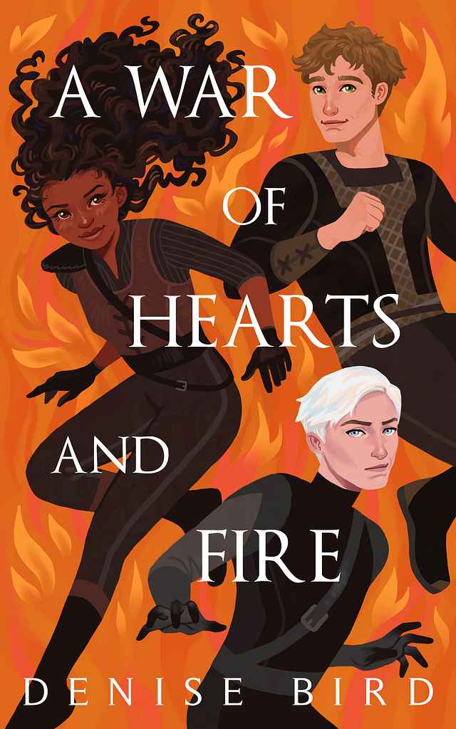 A War of Hearts and Fire book cover, by My Lan K.