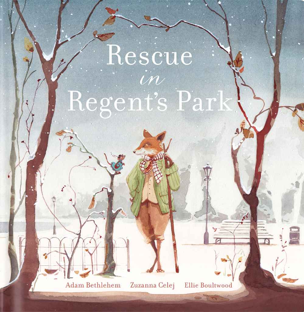 Rescue in Regent's Park book cover, by Ellie B.