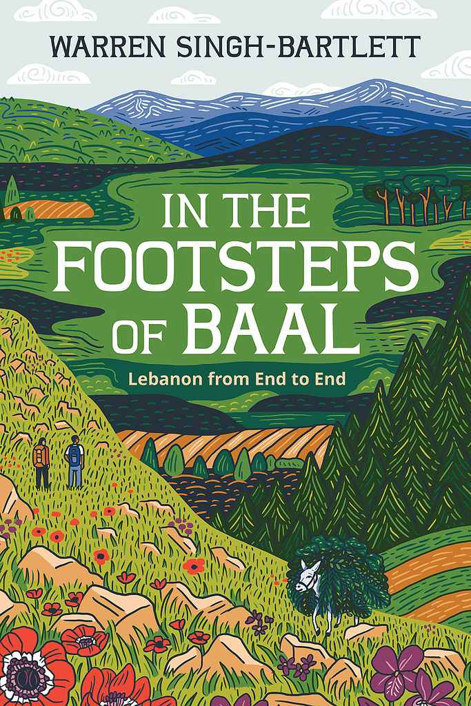 In the Footsteps of Baal book cover, by Caitlin K.