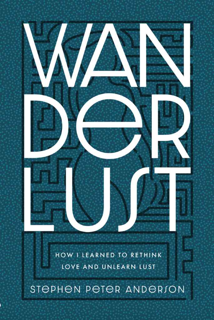 Wanderlust book cover, by David P.