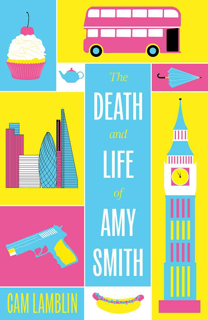 The Death and Life of Amy Smith book cover, by Victoria H.