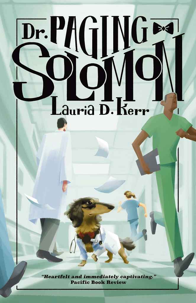 Dr. Paging Solomon - book cover, designed by Colleen C.