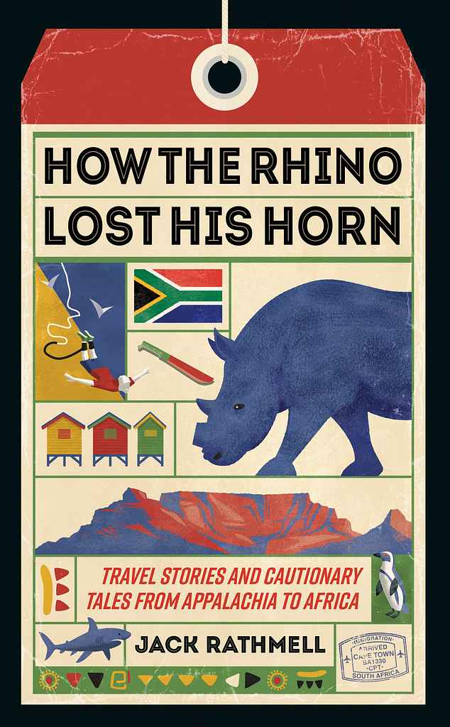 How the Rhino Lost His Horn - book cover, designed by Ed S.