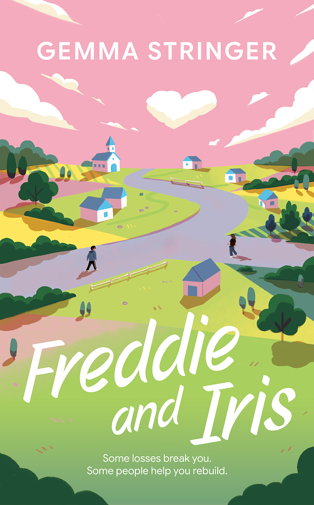 Freddie and Iris - book cover, designed by Zuchal R.
