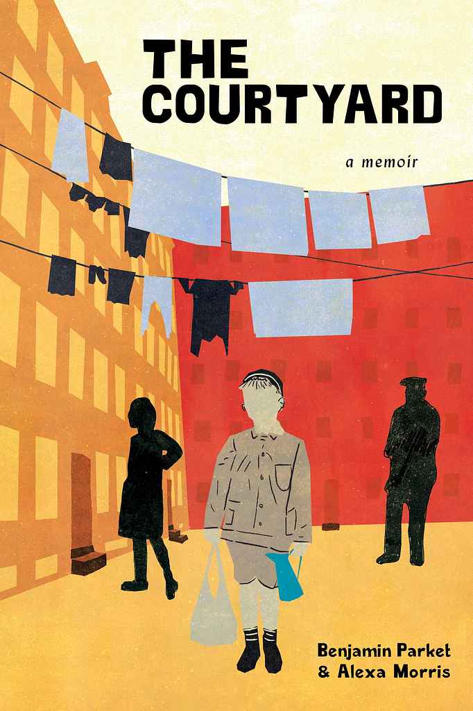 The Courtyard - book cover, designed by Barış Ş.