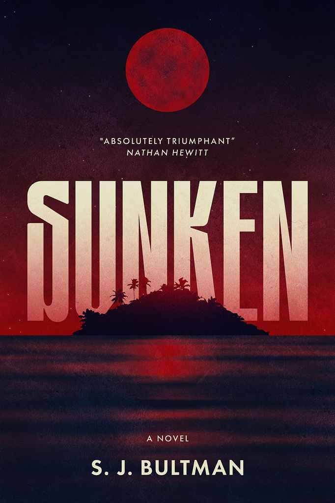 Sunken - book cover, designed by Clint English