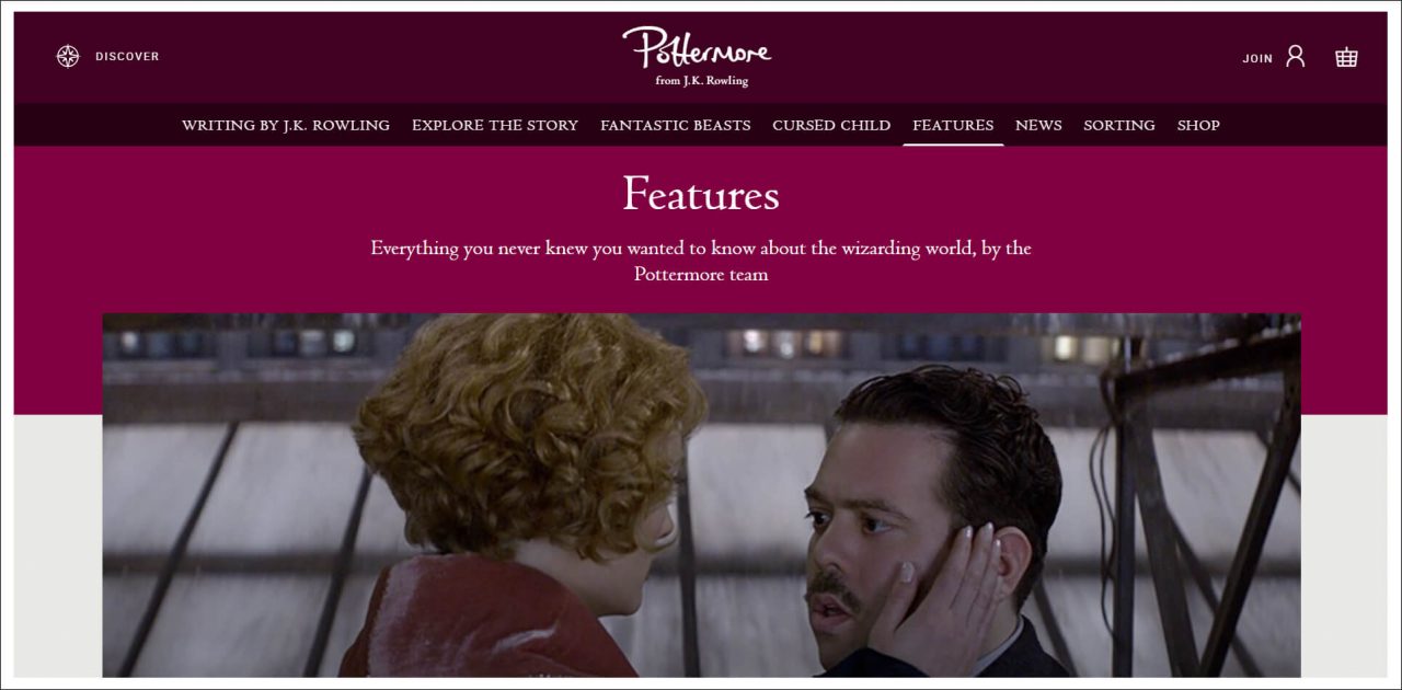 11 Author Websites That Get It Right - Pottermore