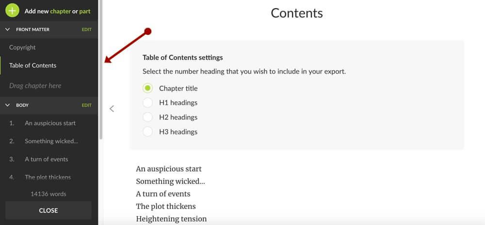 essay book format