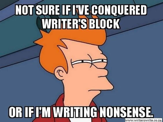 writer problem