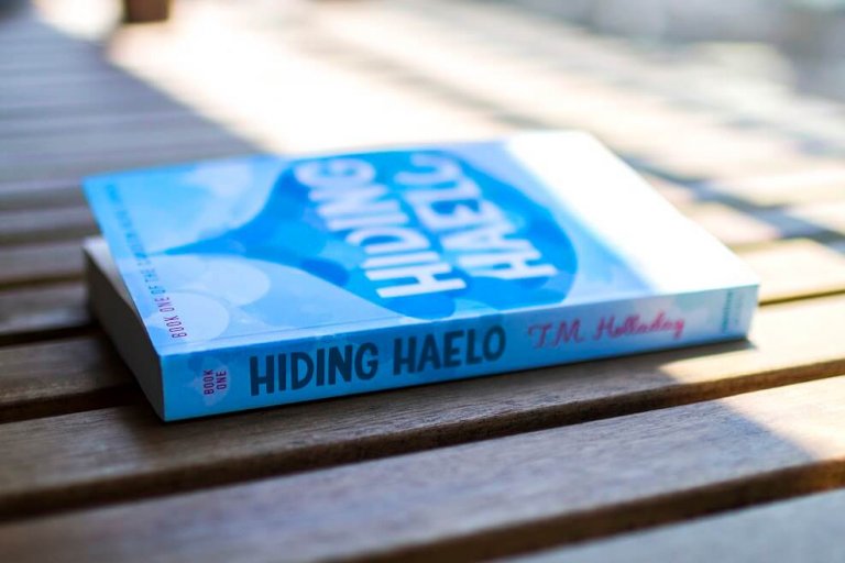 Hiding Haelo Book Cover Design