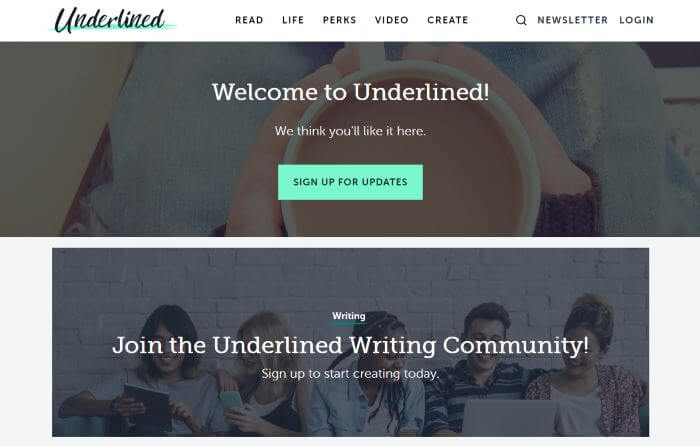 journal writing websites