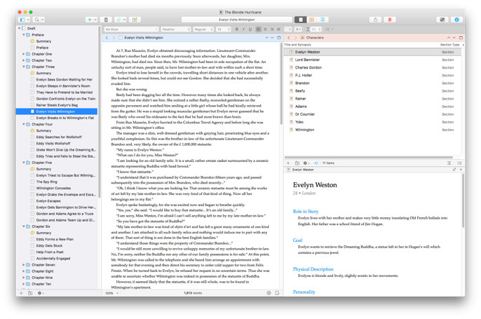 bought scrivener for pc