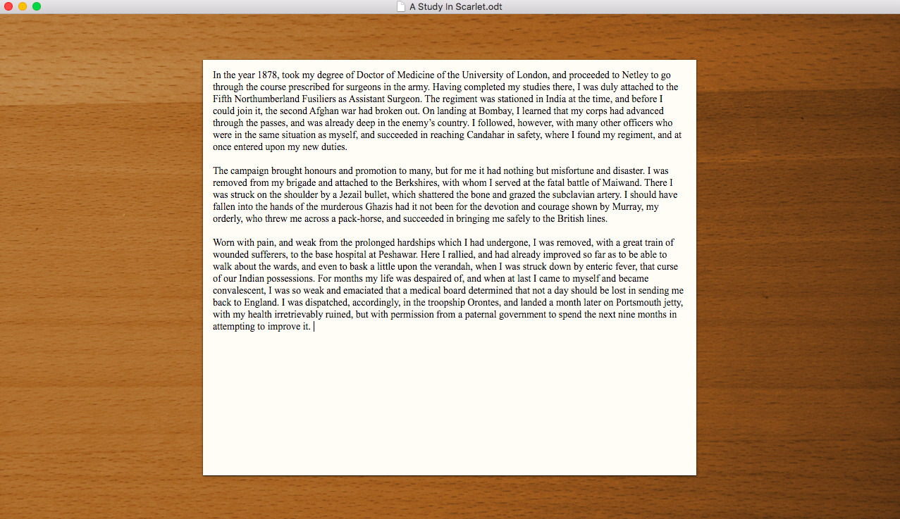 free writing app for mac