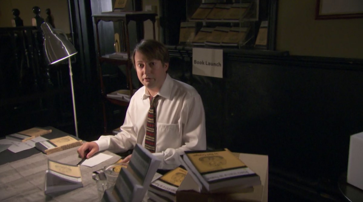 Mark from TV's Peep Show becomes an indie author