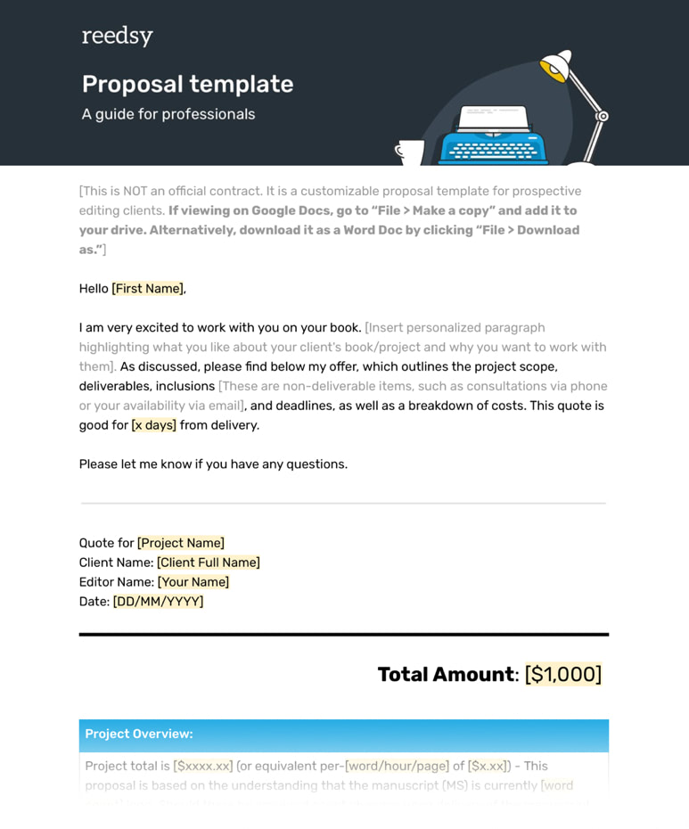 Freelance Proposal Templates for Signing More Clients