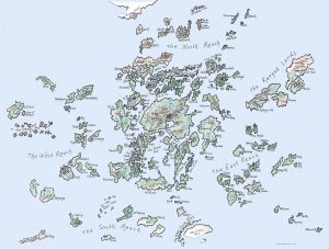 setting map - earthsea