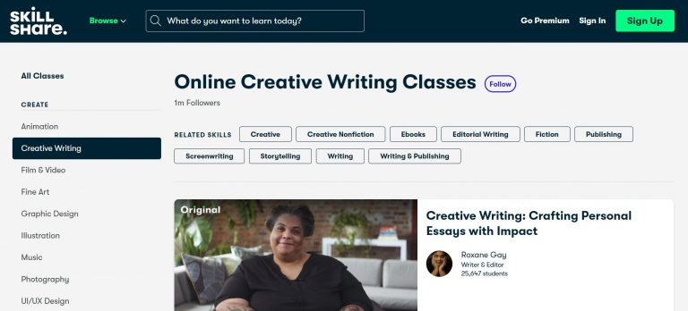 creative writing eckerd college online