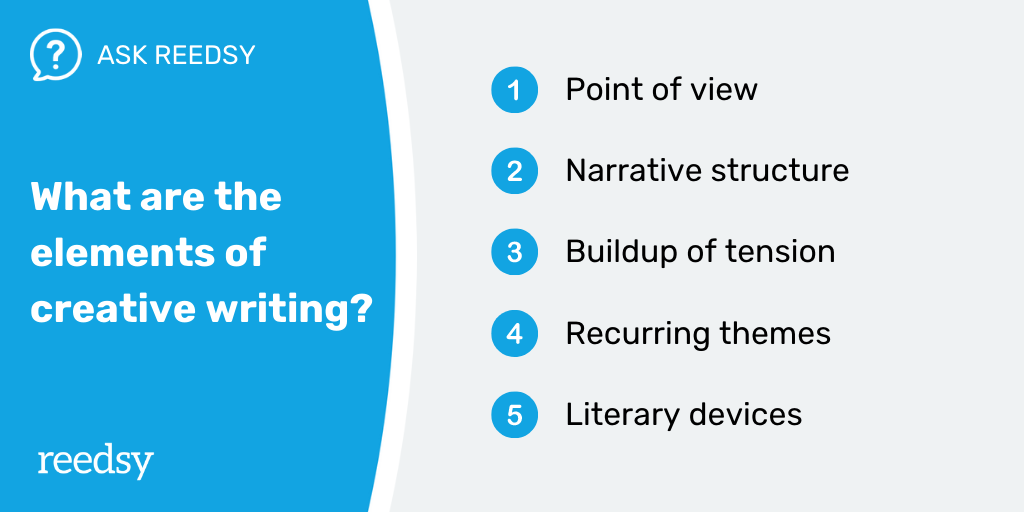 key elements of creative writing